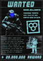 Promotional wanted posted, depicting Emery Eden, by jaxbeetle