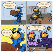 A special comic by Syp The Mighty and Jax Beetle for Thanksgiving 2024